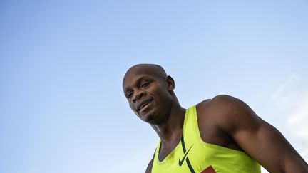 Asafa Powell (ANDREAS SOLARO / AFP)