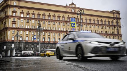 Les locaux du FSB à Moscou (Russie). (ALEXANDER NEMENOV / AFP)