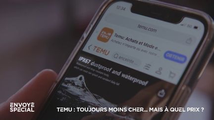 Prix imbattables, arguments mensongers voire produits dangereux... "Envoyé spécial" a enquêté sur la plateforme chinoise Temu (ENVOYÉ SPÉCIAL  / FRANCE 2)