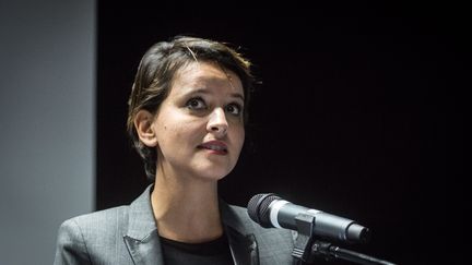 La ministre de l'Education nationale, Najat Vallaud-Belkacem, doit annoncer 1 500 postes pour 2017, afin de renforcer le remplacement des profs absents&nbsp; (NICOLAS LIPONNE/WOSTOK PRESS / MAXPPP)