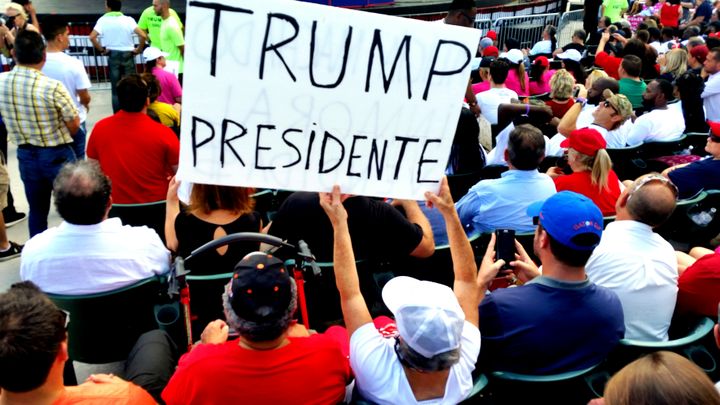 Meeting de Donald Trump à Miami (Floride), le 2 novembre 2016 (RADIO FRANCE / BENJAMIN ILLY)