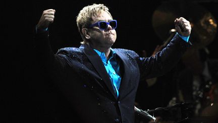 Elton John sur scène à Bercy, novembre 2019 (DOMINIQUE FAGET / AFP)