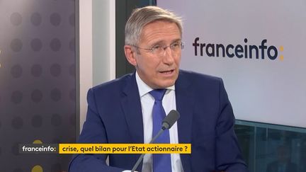 Martin Vial,&nbsp;directeur de l'Agence des participations de l’Etat, le 27 octobre 2021. (FRANCEINFO / RADIOFRANCE)