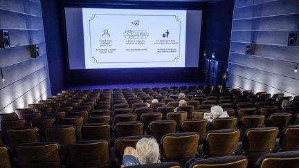 5,8 millions de Français sont allés au cinéma la semaine dernière, selon la&nbsp;Fédération nationale des cinémas de France.&nbsp;(Photo d'illustration). (JEAN-MARC QUINET / MAXPPP)