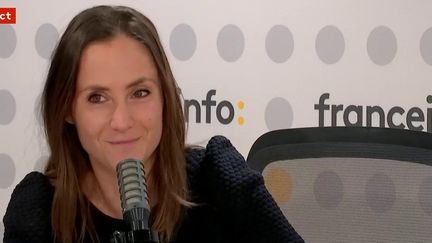 Virginie Vilar, journaliste et réalisatrice pour Envoyé Spécial sur France 2, invitée de franceinfo, vendredi 26 novembre. (FRANCEINFO)