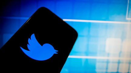 Le logo de Twitter sur un téléphone, à Athènes, en Grèce, le 14 décembre 2020. (NIKOLAS KOKOVLIS / NURPHOTO / AFP)