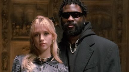 Angèle et Damso au Musée des Beaux-Arts de Paris, en 2022. (NICK HELDERMAN)