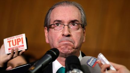 &nbsp; (Eduardo Cunha, président de la chambre des députés brésilienne, a démissionné de son poste après des accusations de corruption © REUTERS/Ueslei Marcelino)