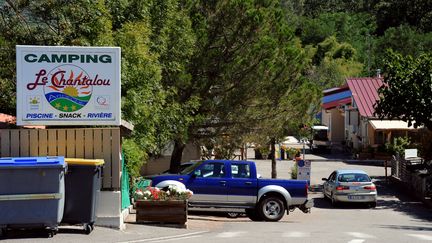 C'est dans ce camping de Saint-Didier-sous-Aubenas (Ard&egrave;che) qu'une petite fille de 11 ans a &eacute;t&eacute; agress&eacute;e le 8 ao&ucirc;t 2012. (PHILIPPE DESMAZES / AFP)