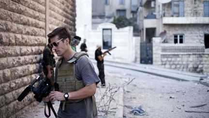  (James Foley à Alep en Syrie avant sa disparition à la fin de l'année 2012 © Manu Brabo/AP/SIPA)