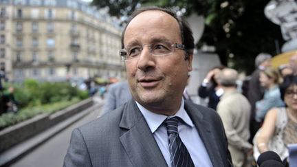 François Hollande, ancien premier secrétaire du PS (Paris, juin 2010) (AFP - BERTRAND LANGLOIS)