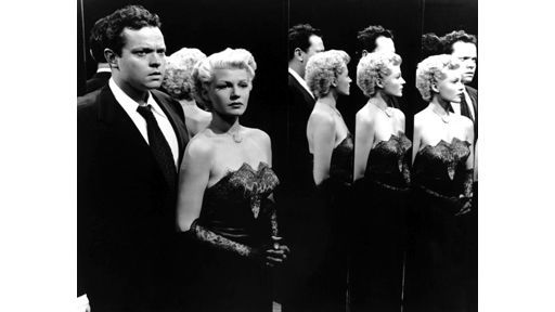 Orson Welles et Rita Hayworth dans &quot;La Dame de Shangaï&quot;
 (Frank Cronenweth/Kobal/AFP)