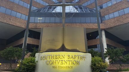 Le siège de la Southern Baptist Convention à Nashville, dans le Tennessee (Etats-Unis), le 24 mai 2022.&nbsp; (HOLLY MEYER / AP / SIPA)