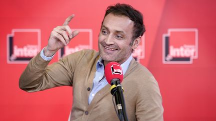 Augustin Trapenard, animateur et producteur de "Boomerang" sur France Inter. (CHRISTOPHE ABRAMOWITZ / SERVICE PHOTOS)