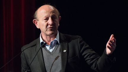 L'écologiste&nbsp;Jean-Luc Bennahmias lors d'un meeting à Marseille, le 3 décembre 2015. (MAXPPP)