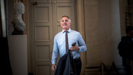 Patrick Vignal, député Ensemble, à l'Assemblée Nationale. (ARTHUR NICHOLAS ORCHARD / HANS LUCAS VIA AFP)