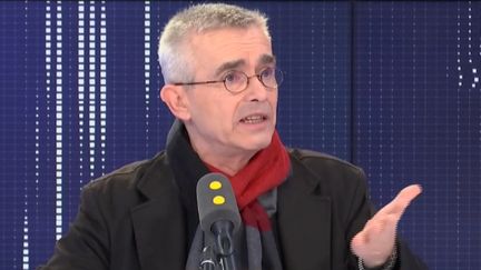 Yves Veyrier, secrétaire général de Force Ouvrière. (FRANCEINFO / RADIOFRANCE)