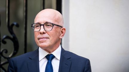 Eric Ciotti, député du groupe et président du parti de droite Les Républicains, LR, le 19 mars 2023. (XOSE BOUZAS / HANS LUCAS)