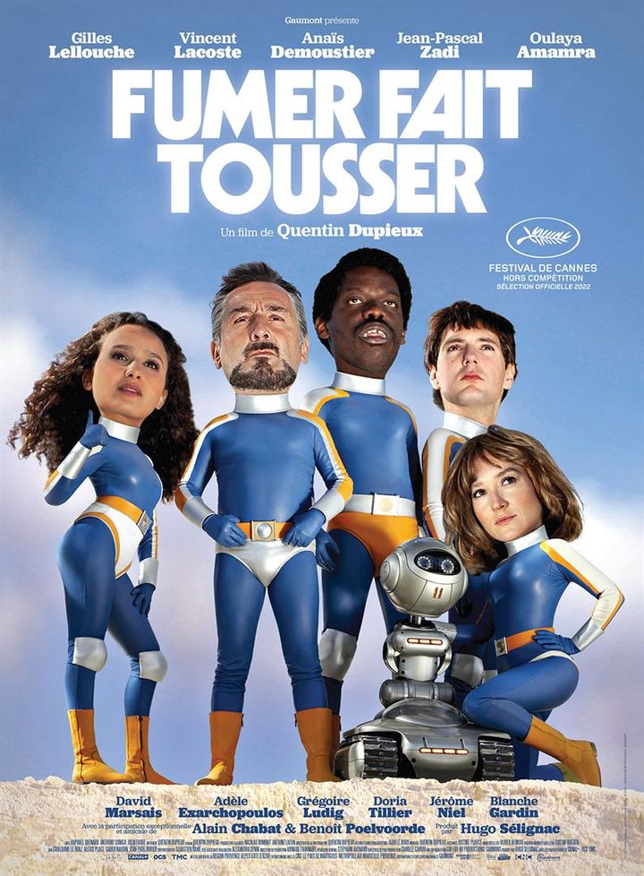 L'affiche de "Fumer fait tousser" de Quentin Dupieux (2022). (GAUMONT DISTRIBUTION)