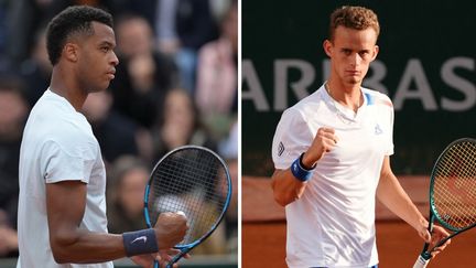 Giovanni Mpetshi Perricard et Luca Van Assche, joueront le premier tour du tableau principal de Wimbledon. (AFP)