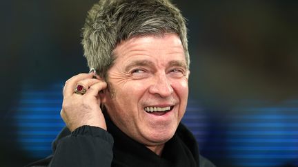 Noel Gallagher à l'occasion d'un match de Champions League de Manchester City à l'Etihad Stadium (MARTIN RICKETT / MAXPPP)