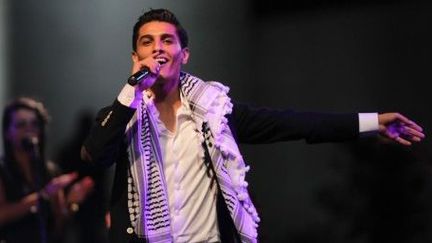 Concert de Mohammed Assaf à Ramallah, le 2 juillet 2013. (AFP/ Issam Rimawi)