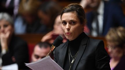 Caroline Janvier, députée LREM du Loiret, le 20 février 2018. (ERIC FEFERBERG / AFP)