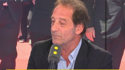 Vincent Lindon, invité de franceinfo mardi 12 juin 2018. (RADIO FRANCE / FRANCE INFO)