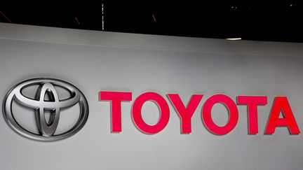 Le constructeur japonais Toyota&nbsp;lors du Salon de l'automobile à Paris, le 2 octobre 2018. (MAXPPP)