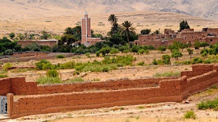 Fguig, ville frontalière entre le Maroc et l'Algérie. (PATRICE THEBAULT/AFP)