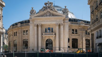 La Bourse du Commerce, rénovée, abritera les oeuvres de la collection de François Pinault. (SEVERINE CARREAU / HANS LUCAS)