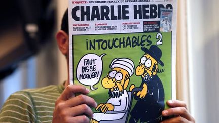 La Une du 19 septembre 2012 de Charlie Hebdo
 (THOMAS COEX / AFP)