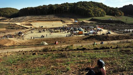 &nbsp; (L'association France Nature environnement va déposer une plainte contre X dans le dossier du barrage de Sivens © MAXPPP)