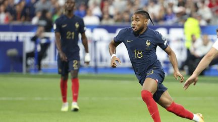 Christopher Nkunku lors du match entre la France et la Grèce (1-0), au Stade de France, le 19 juin 2023. (JEAN CATUFFE / AFP)