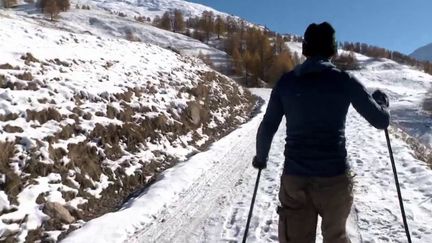 Météo :&nbsp;la neige est enfin tombée dans le&nbsp;Queyras (France 3)