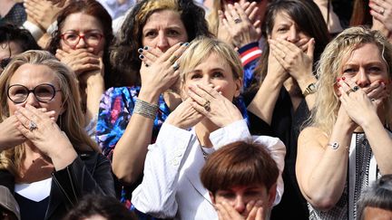 Judith Godrèche, fer de lance du mouvement Me Too dans le cinéma français, déplore le 