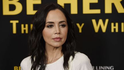 L'actrice américaine Eliza Dushku lors de la première du film "Be Here Now" à Beverly Hills (Californie, Etats-Unis), le 5 avril 2016. (CHRIS PIZZELLO / SIPA / AP)