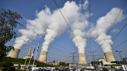 La centrale nucléaire de Cattenom, le 17 octobre 2017. (JEAN-CHRISTOPHE VERHAEGEN / AFP)