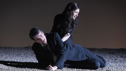 Philippe Jaroussky et Patricia Petibon dans le rôle d'Orphée et d'Eurydice dans "Orfeo Ed Euridice" de C.W Gluck.
 (Vincent Pontet)