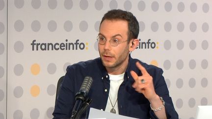 Clément&nbsp;Viktorovitch, le 8 février 2022. (FRANCEINFO / RADIO FRANCE)