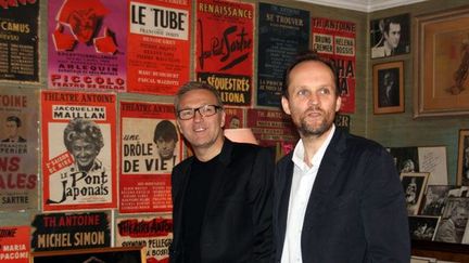 Laurent Ruquier et son associé Jean-Marc Dumontet
 (DR Sophie Jouve)