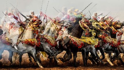 Courses équestres au Maroc (PASCALE ET FRANCK PERRIN-THORAVAL)