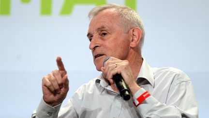 Le climatologue Jean Jouzel, anciennement membre du Groupe d'experts intergouvernemental sur l'evolution du climat (GIEC), le 28 août 2015 à La Rochelle. (JEAN PIERRE MULLER / AFP)