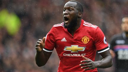 Romelu Lukaku, le buteur de choix de MU (PAUL ELLIS / AFP)