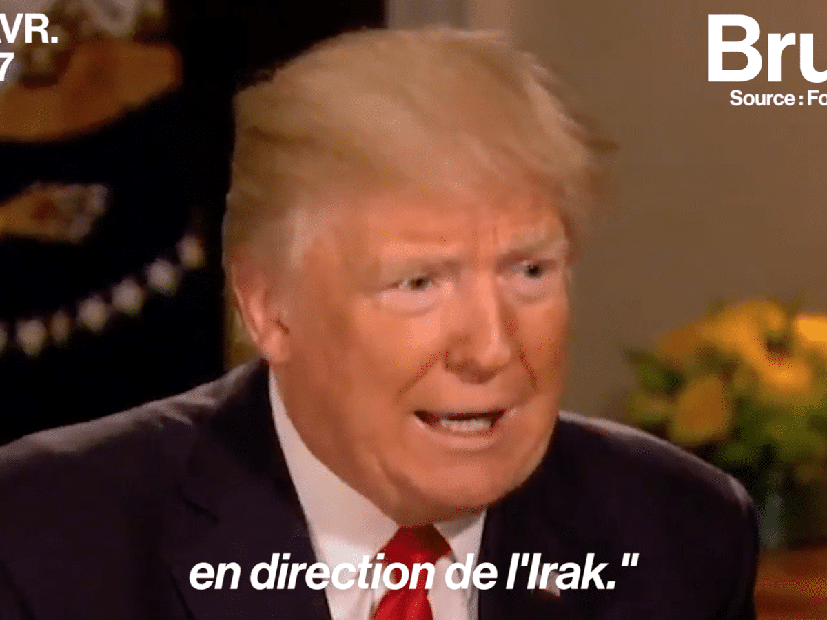 Video Trump A Decide De Bombarder La Syrie En Devorant Une Belle Part De Gateau Au Chocolat