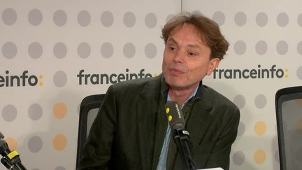 Frédéric Bizard, économiste et président de l'Institut Santé, le 13 décembre 2023 sur franceinfo. (FRANCEINFO / RADIO FRANCE)