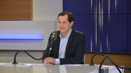 Nicolas Bay, Secrétaire général du Front National. (RADIO FRANCE / JEAN-CHRISTOPHE BOURDILLAT)