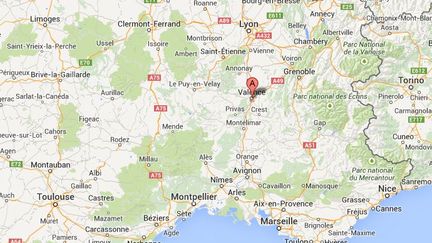 Un p&egrave;re de famille soup&ccedil;onn&eacute; d'avoir incit&eacute; ses enfants au jihad a &eacute;t&eacute; &eacute;crou&eacute; &agrave; Valence (Dr&ocirc;me) le 23 janvier 2015.&nbsp; ( GOOGLE MAPS / FRANCETV INFO )