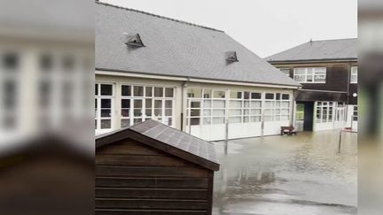 Inondations : le Calvados touché par de fortes pluies (France 2)