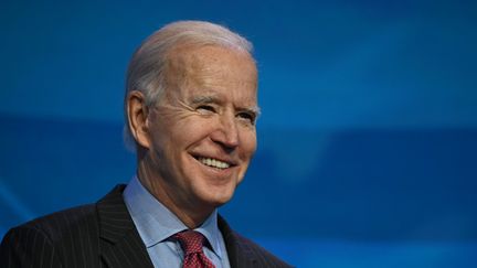 Joe Biden, le 8 janvier 2021. (JIM WATSON / AFP)